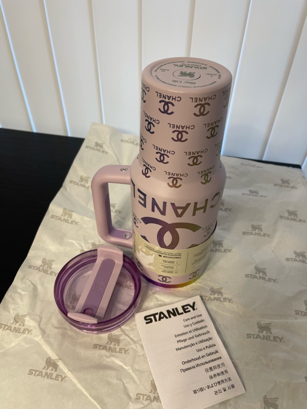 Custom Stanley Light Purple Tumbler 40oz. Price firm last one in this color. - Picture 5 of 6